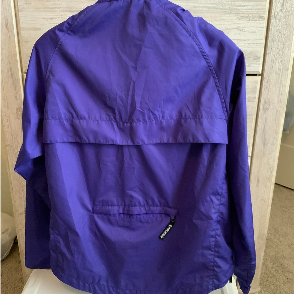 Pearl Izumi Women's SELECT Barrier Cycling Jacket Medium Purple Windbreaker - Picture 4 of 4